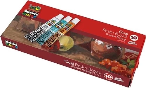 Supertrend Guaj Boya Seti 10 Renk Tüp ürün görseli