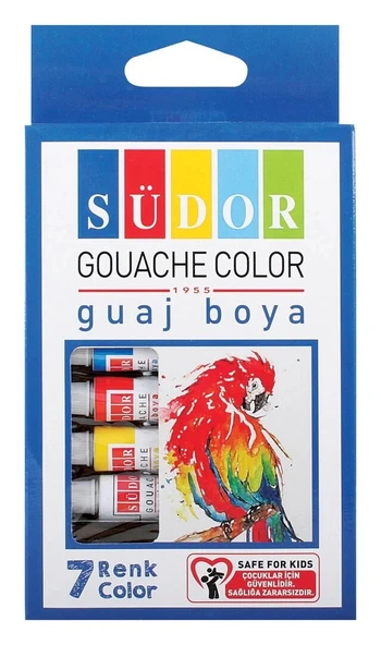 Supertrend Guaj Boya Seti 7 Renk x 8.5 ml. Tüp ürün görseli