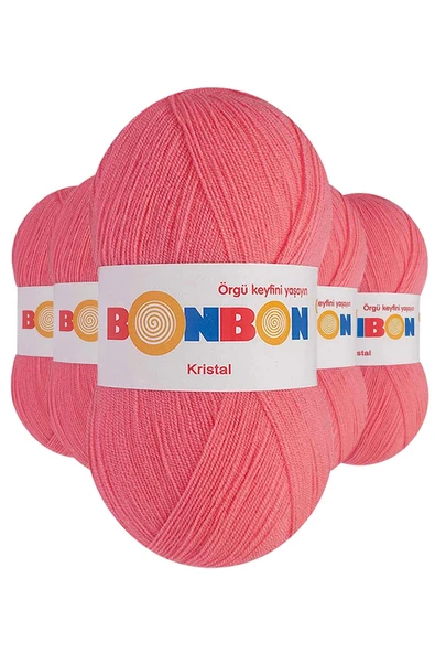 LitaeTrend 5 Adet Kristal El Örgü Lif İpi Pembe 98230 ürün görseli