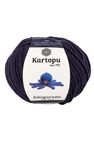 LitaeTrend 10 Adet Amigurumi El Örgü İpi 50gr 630 - Resim 2