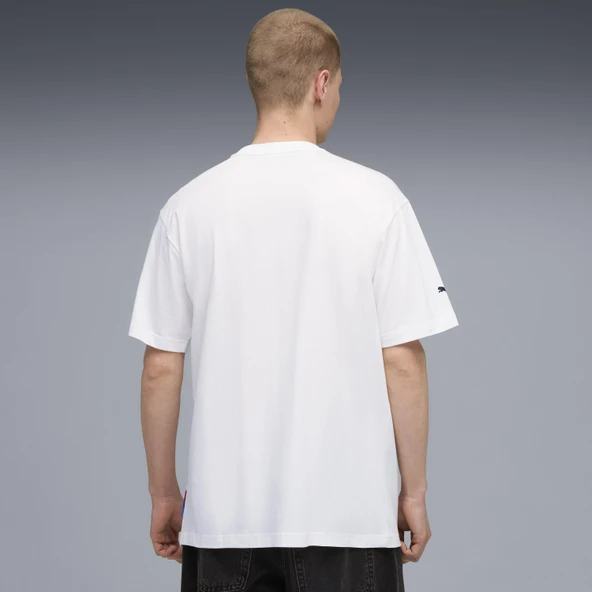 Puma 632912 BMW MMS Graphic Tee Mono Tişört Erkek T-Shirt - Resim 4