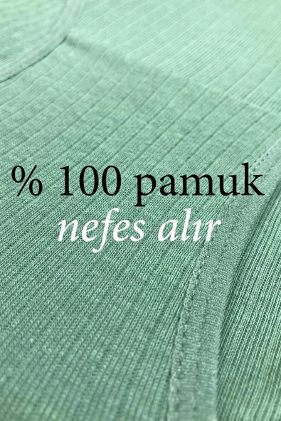 LitaeTrend 7 Adet Kadın Yüksek Bel Ribana Bato Külot S016 - Resim 2