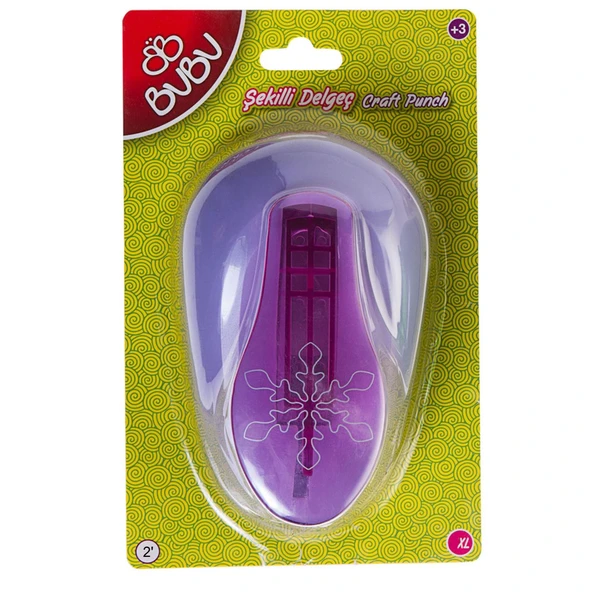 Bu-Bu 2 İnç XL Kar Tanesi Şekilli Delgeç (BUBU-DE0025) ürün görseli 1