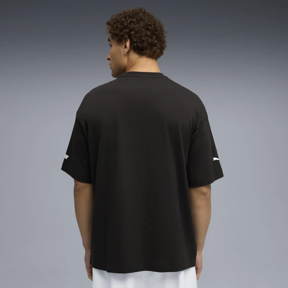 Puma 632655 F1 Graphic Tee - Relaxed Tişört Erkek T-Shirt - Resim 4