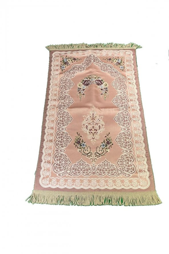 Süngerli Saten Seccade - Pembe