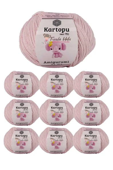 LitaeTrend 10 Adet Amigurumi El Örgü İpi 50gr 699 ürün görseli 1