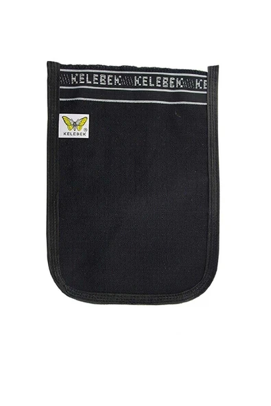 LitaeTrend 2 Adet Kalın Siyah ve Beyaz Hamam Kesesi 25x17 Cm - 3