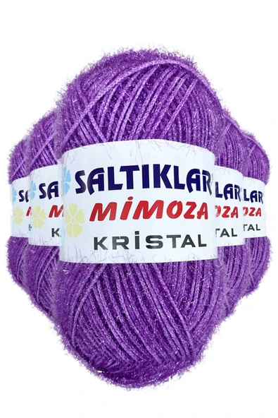 LitaeTrend 5 Adet Mimoza Kristal Işıltılı Şal Patik Yelek İpi 09 ürün görseli