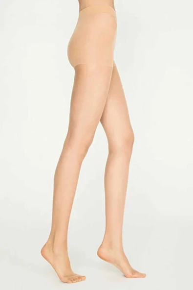 LitaeTrend Parlak Fit 15 Likralı Külotlu Çorap Açık Ten ürün görseli