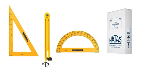 Supertrend Sınıf Cetvel Seti 3 Parça ürün görseli