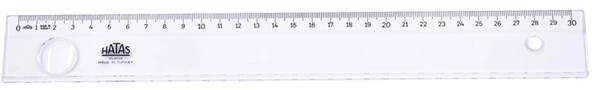 Supertrend Mercekli Geniş Plastik Cetvel 30 cm. ürün görseli