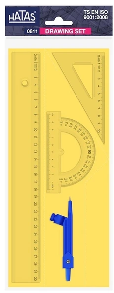 Supertrend Pergelli Ekonomik Cetvel Çizim Seti ürün görseli