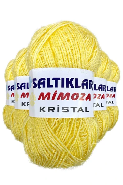 LitaeTrend 5 Adet Mimoza Kristal Işıltılı Şal Patik Yelek İpi 48 ürün görseli 1