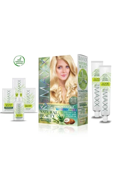 LitaeTrend 2 Paket Natural Beauty Amonyaksız Saç Boyası 10.0 Açık Sarı - Resim 2