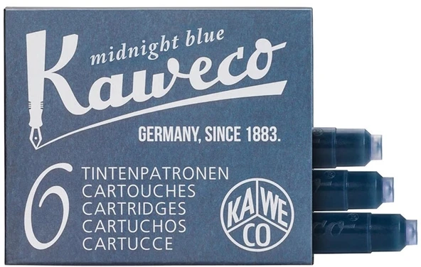 Supertrend Dolma Kalem Kartuşu 6'lı MAVİ-SİYAH ürün görseli