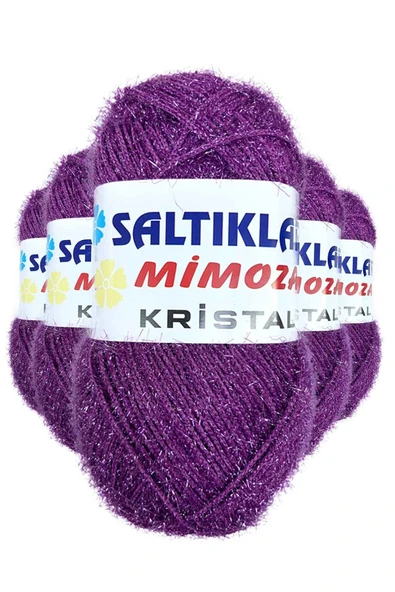 LitaeTrend 5 Adet Mimoza Kristal Işıltılı Şal Patik Yelek İpi 86 ürün görseli 1