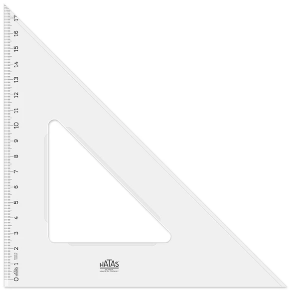 Supertrend Plastik Gönye 26 cm. (45-45-90) ürün görseli