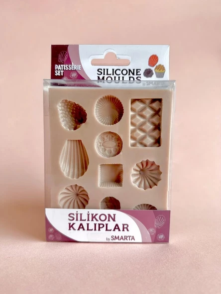 Supertrend Silicone Moulds Silikon Epoksi ve Polimer Kil Kalıbı PATISSERIE SET ürün görseli 1