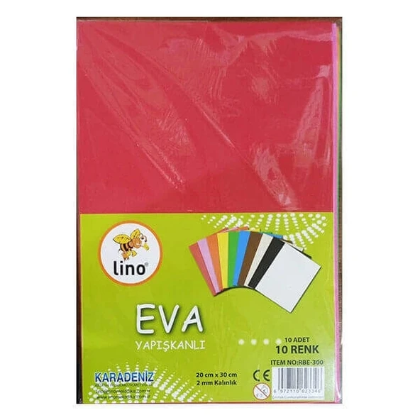 Supertrend Eva Yapışkanlı 20x30 Cm. Karışık Renk 10'Lu (RBE-300) ürün görseli
