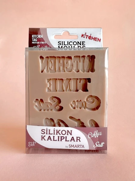 Supertrend Silicone Moulds Silikon Epoksi ve Polimer Kil Kalıbı KITCHEN TAG ürün görseli