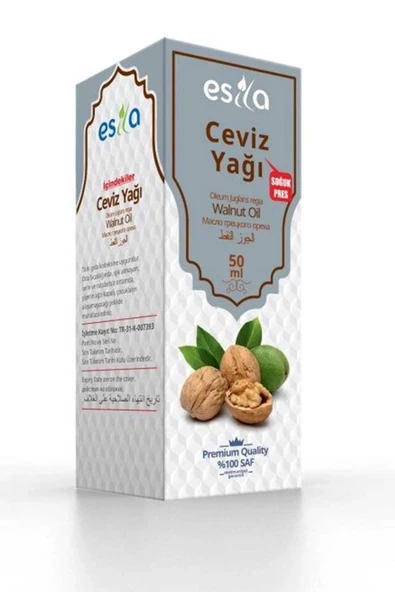 LitaeTrend Ceviz Yağı 50 Ml. - 1
