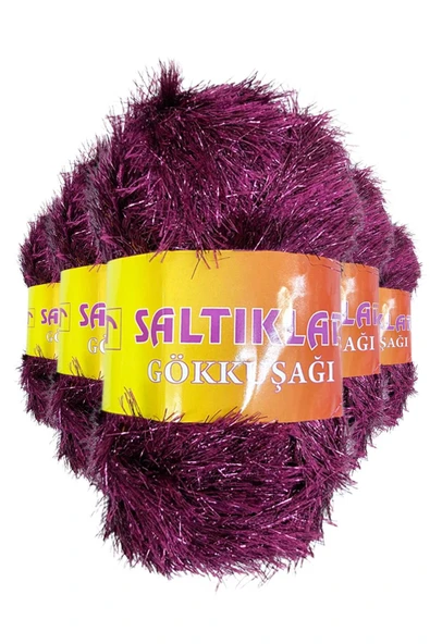 LitaeTrend 5 Adet Gökkuşağı El Örgü İpi Yünü 86 ürün görseli 1