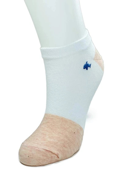 LitaeTrend 4 Çift Kadın Pamuk Minyatür Baskılı Modern Yumuşak Bilek Çorap - Resim 2