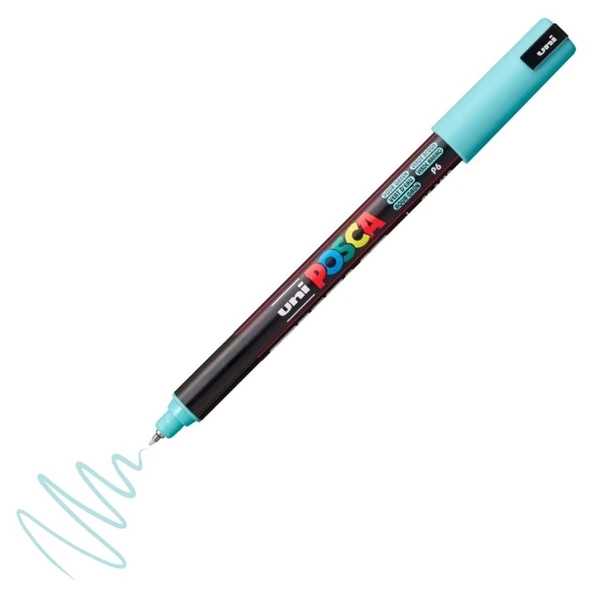 Supertrend Posca PC-1MR Boyama Markörü 0.7 mm. AQUA GREEN ürün görseli