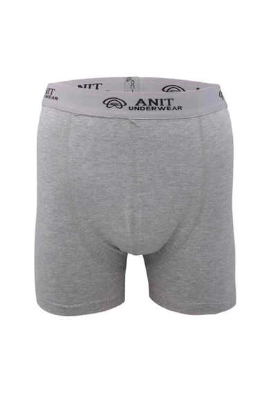 LitaeTrend Kısa Paça Likralı Erkek Boxer Gri - 1115A ürün görseli