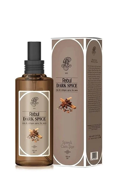 LitaeTrend Dark Spice 100 Ml Kolonya - 1