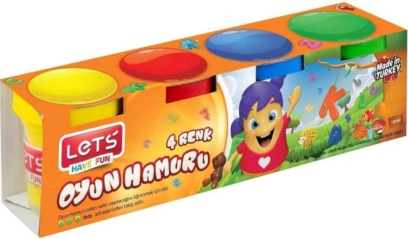 Supertrend Oyun Hamuru 4 Renk x 460 gr. ürün görseli