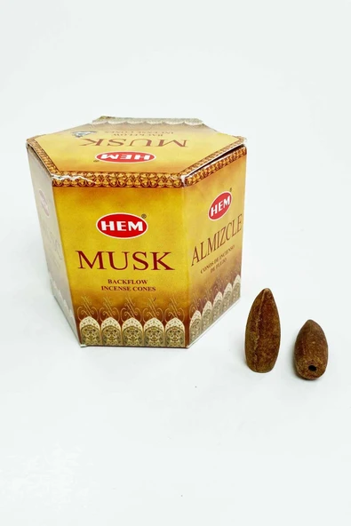 LitaeTrend 10 Adet Geri Akış Backflow Şelale Tütsü Konisi Tütsü Back Musk Lotus - 3