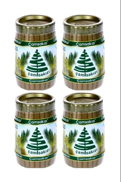 LitaeTrend Doğal Çam Sakızı Süper Ağda 240 gr x 4 adet - 1