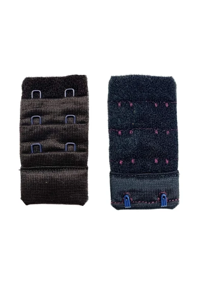 LitaeTrend 2 Adet Agraf Sütyen Uzatma Kopçası 3 Sıra / 2 Kanca Siyah - Resim 2