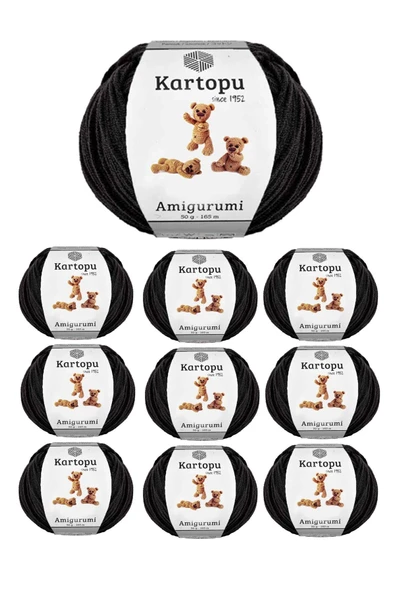 LitaeTrend 10 Adet Amigurumi El Örgü İpi 50gr 940 ürün görseli 1