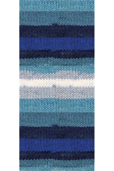 LitaeTrend 5 Adet Vega Stripe Premium Akrilik El Örgü İpi Yünü No: 82423 - Resim 2