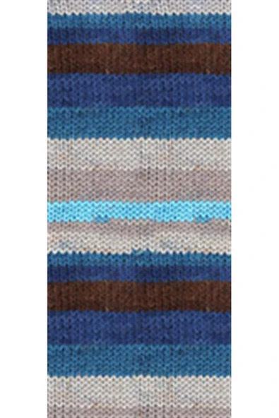 LitaeTrend 5 Adet Vega Stripe Premium Akrilik El Örgü İpi Yünü No: 82422 - Resim 2