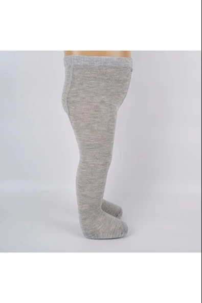 LitaeTrend Bebek Pamuklu Külotlu Çorap Gri ürün görseli