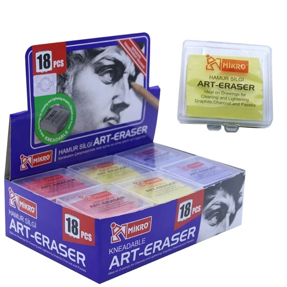 Supertrend Plastik Kutulu Renkli Hamur Silgi ürün görseli 1