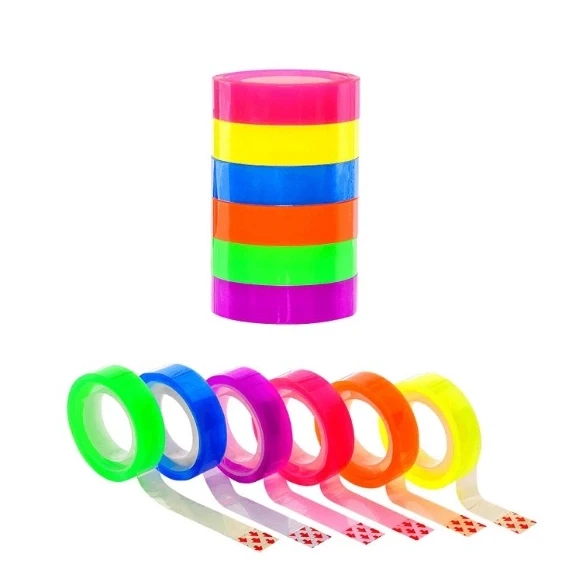 Supertrend Renkli Bant 11 mm. x 10 y. 6'lı Paket