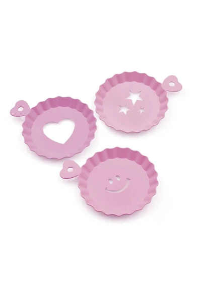 LitaeTrend Tatlı ve Kahve Süsleme Şablonu 3 lü 10 cm - 2