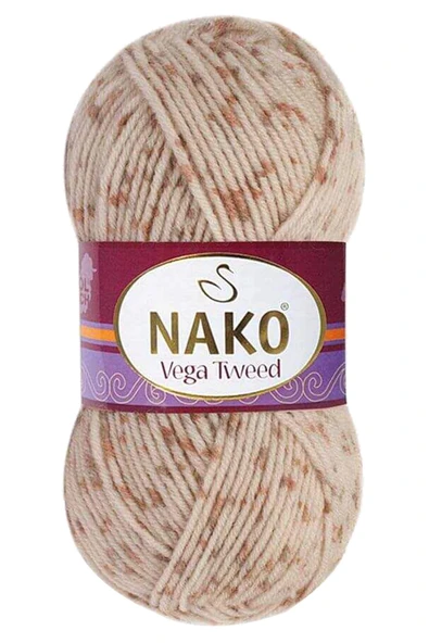 LitaeTrend 5 Adet Vega Tweed Premium Akrilik El Örgü İpi Yünü No: 35032 - Resim 5