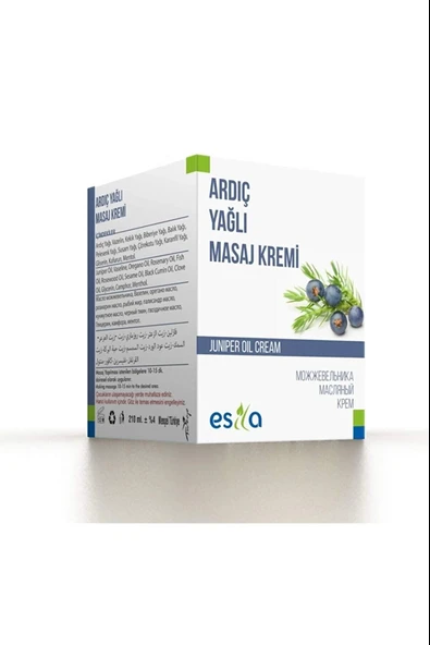 LitaeTrend Organik Yağ Ardıç Yağlı Masaj Kremi 210 ml - 1