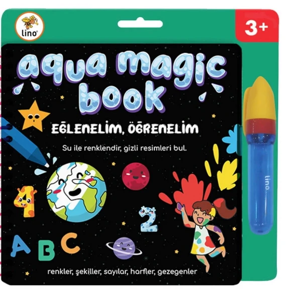 Supertrend Aqua Magic Book Sihirli Boyama Kitabı EĞLENELİM, ÖĞRENELİM