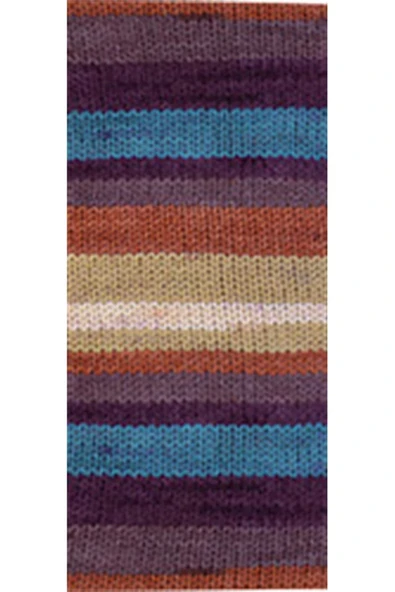 LitaeTrend 5 Adet Vega Stripe Premium Akrilik El Örgü İpi Yünü No: 82420 - Resim 2