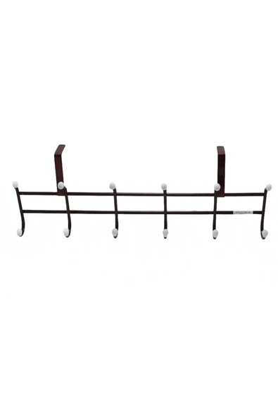 LitaeTrend Lüx Amerikan Panel Kapı Askısı 6 lı 12x50 cm - 1
