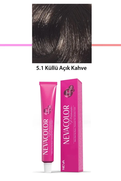 LitaeTrend Premium 5.1 Küllü Açık Kahve - Kalıcı Krem Saç Boyası 50 g Tüp ürün görseli 1