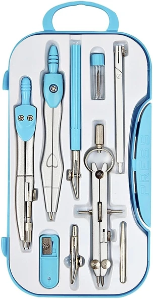 Supertrend Trilinli Metal Pergel Seti MAVİ ürün görseli