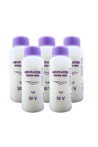 LitaeTrend 5 Adet Oksidan Krem Saç Boya Sıvısı 9'luk 30 volüme 60 ml ürün görseli 1