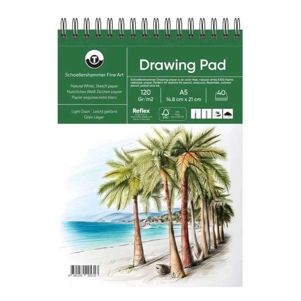 Supertrend Drawing Pad Eskiz Defteri 120 gr. A5 40 yaprak ürün görseli